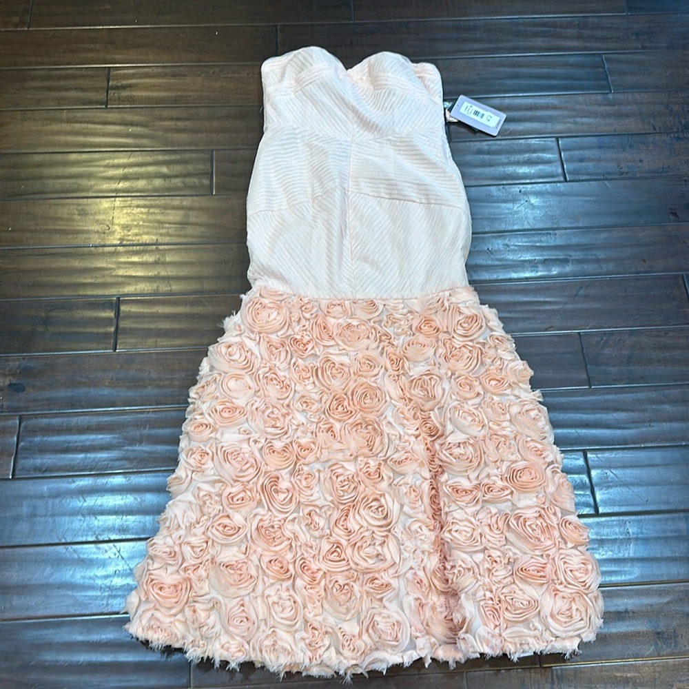Strapless Floral dress